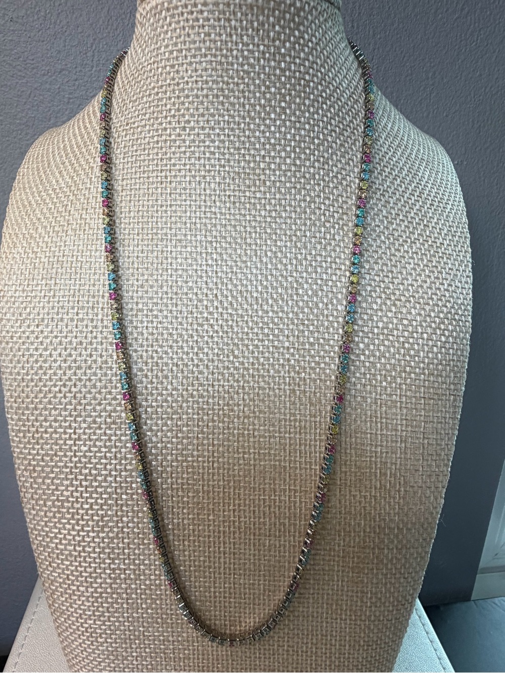 Multicolor Beaded Strand Necklace - Brand